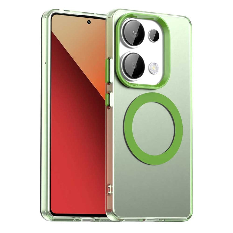 Candy Magsafe PC Hybrid TPU Phone Case, For Xiaomi Poco C61, For Xiaomi Poco M6 Pro 4G, For Xiaomi Poco X6 Neo 5G, For Xiaomi Poco M6 5G, For Xiaomi Poco X6 Pro 5G, For Xiaomi Poco X6 5G