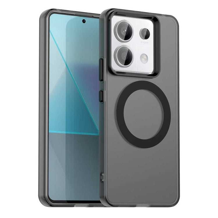 Candy Magsafe PC Hybrid TPU Phone Case, For Xiaomi Poco C61, For Xiaomi Poco M6 Pro 4G, For Xiaomi Poco X6 Neo 5G, For Xiaomi Poco M6 5G, For Xiaomi Poco X6 Pro 5G, For Xiaomi Poco X6 5G