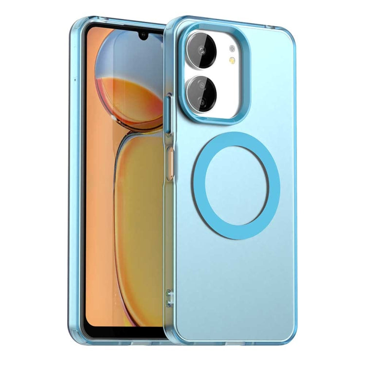 Candy Magsafe PC Hybrid TPU Phone Case, For Xiaomi Poco C61, For Xiaomi Poco M6 Pro 4G, For Xiaomi Poco X6 Neo 5G, For Xiaomi Poco M6 5G, For Xiaomi Poco X6 Pro 5G, For Xiaomi Poco X6 5G