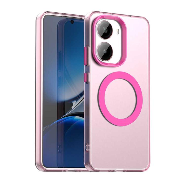Candy Magsafe PC Hybrid TPU Phone Case, For Xiaomi 15 Ultra, For Xiaomi Poco X7 Pro, For Xiaomi 15 Pro, For Xiaomi 15, For Xiaomi 14T Pro, For Xiaomi 14T