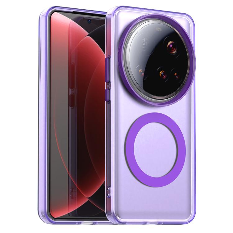 Candy Magsafe PC Hybrid TPU Phone Case, For Xiaomi 15 Ultra, For Xiaomi Poco X7 Pro, For Xiaomi 15 Pro, For Xiaomi 15, For Xiaomi 14T Pro, For Xiaomi 14T