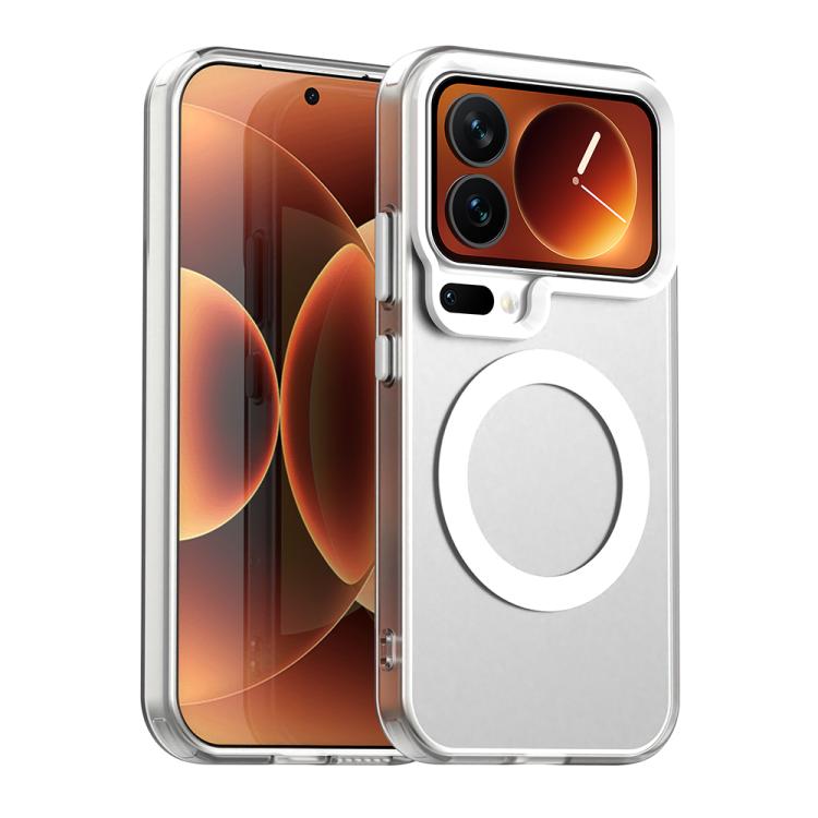 Hemasa Candy Magsafe PC Hybrid TPU Phone Case, For Xiaomi 17 Pro Max, For Xiaomi 17 Pro, For Xiaomi 17, For Xiaomi 15T Pro 5G, For Xiaomi 15T 5G, For Xiaomi Poco F7