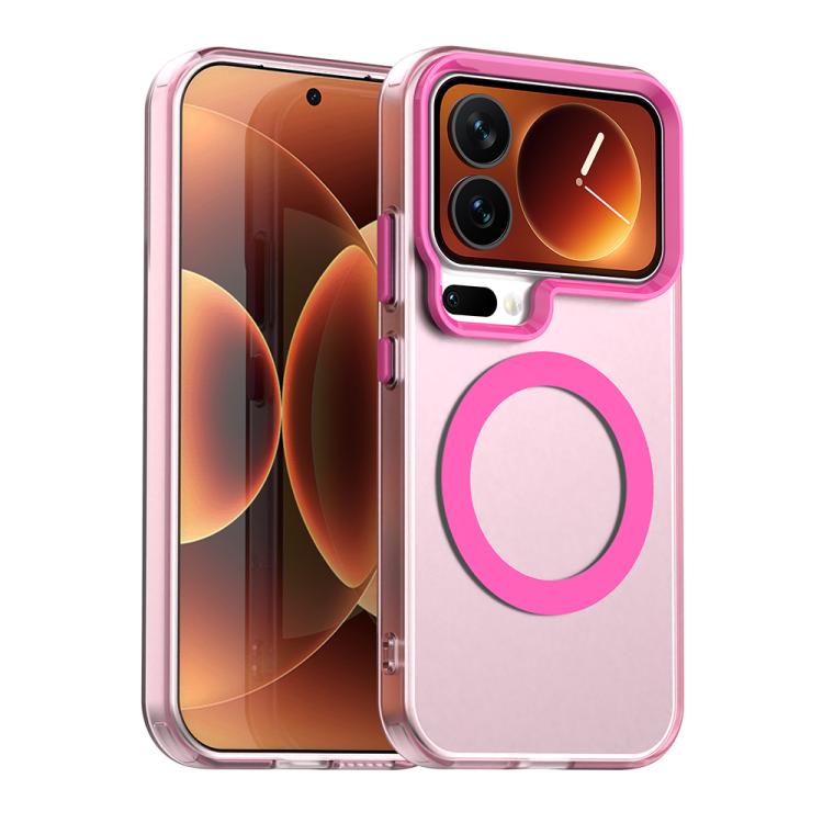 Hemasa Candy Magsafe PC Hybrid TPU Phone Case, For Xiaomi 17 Pro Max, For Xiaomi 17 Pro, For Xiaomi 17, For Xiaomi 15T Pro 5G, For Xiaomi 15T 5G, For Xiaomi Poco F7