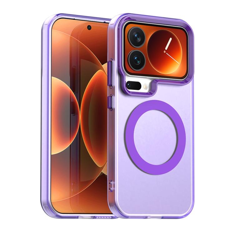 Hemasa Candy Magsafe PC Hybrid TPU Phone Case, For Xiaomi 17 Pro Max, For Xiaomi 17 Pro, For Xiaomi 17, For Xiaomi 15T Pro 5G, For Xiaomi 15T 5G, For Xiaomi Poco F7