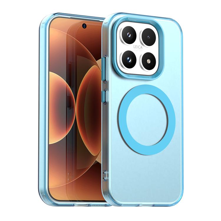 Hemasa Candy Magsafe PC Hybrid TPU Phone Case, For Xiaomi 17 Pro Max, For Xiaomi 17 Pro, For Xiaomi 17, For Xiaomi 15T Pro 5G, For Xiaomi 15T 5G, For Xiaomi Poco F7