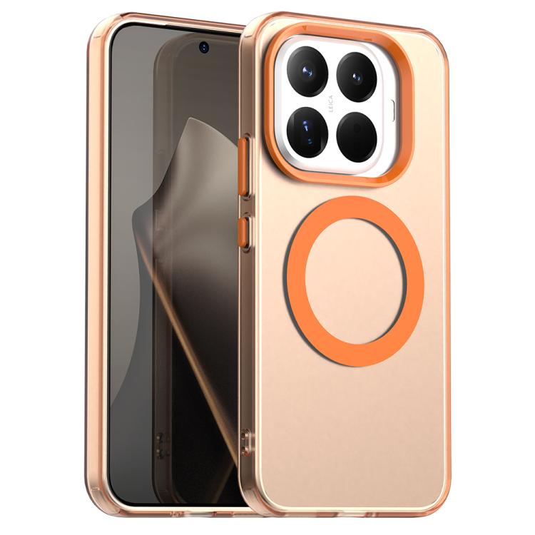 Hemasa Candy Magsafe PC Hybrid TPU Phone Case, For Xiaomi 17 Pro Max, For Xiaomi 17 Pro, For Xiaomi 17, For Xiaomi 15T Pro 5G, For Xiaomi 15T 5G, For Xiaomi Poco F7