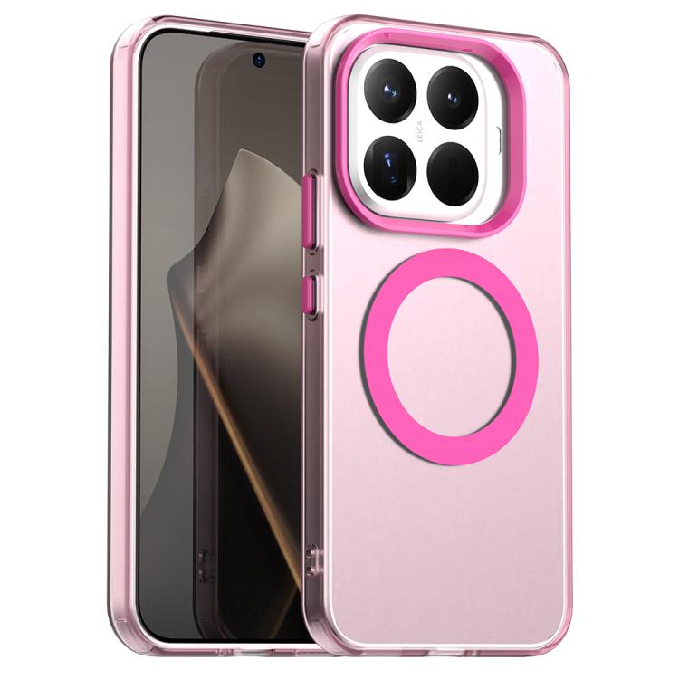 Hemasa Candy Magsafe PC Hybrid TPU Phone Case, For Xiaomi 17 Pro Max, For Xiaomi 17 Pro, For Xiaomi 17, For Xiaomi 15T Pro 5G, For Xiaomi 15T 5G, For Xiaomi Poco F7