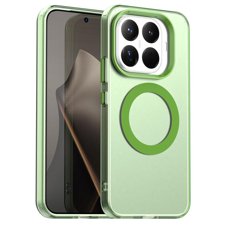 Hemasa Candy Magsafe PC Hybrid TPU Phone Case, For Xiaomi 17 Pro Max, For Xiaomi 17 Pro, For Xiaomi 17, For Xiaomi 15T Pro 5G, For Xiaomi 15T 5G, For Xiaomi Poco F7