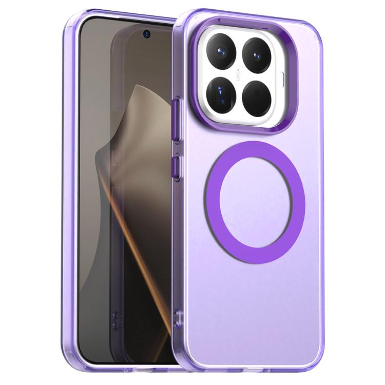 Hemasa Candy Magsafe PC Hybrid TPU Phone Case, For Xiaomi 17 Pro Max, For Xiaomi 17 Pro, For Xiaomi 17, For Xiaomi 15T Pro 5G, For Xiaomi 15T 5G, For Xiaomi Poco F7