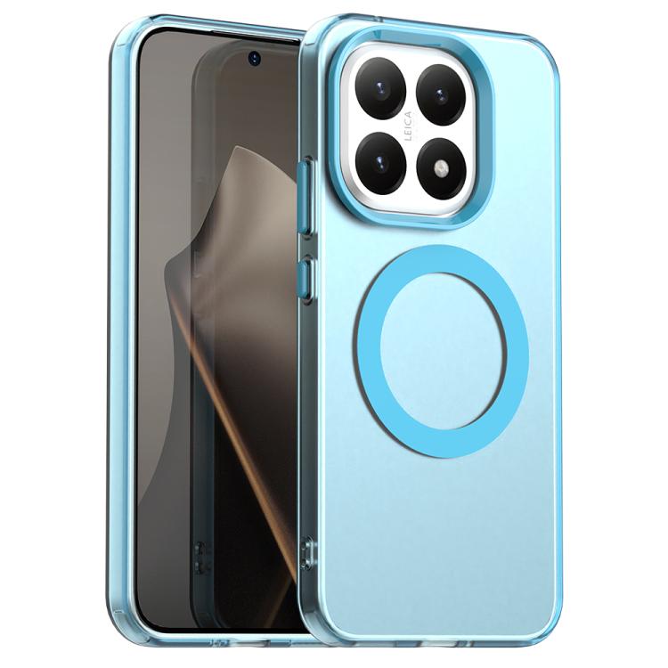 Hemasa Candy Magsafe PC Hybrid TPU Phone Case, For Xiaomi 17 Pro Max, For Xiaomi 17 Pro, For Xiaomi 17, For Xiaomi 15T Pro 5G, For Xiaomi 15T 5G, For Xiaomi Poco F7
