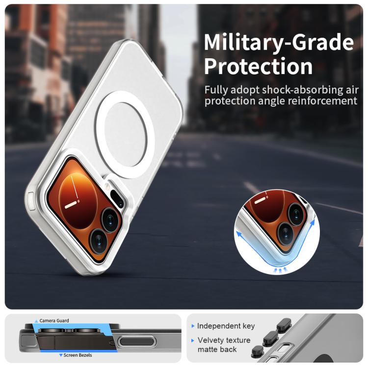 Hemasa Candy Magsafe PC Hybrid TPU Phone Case, For Xiaomi 17 Pro Max, For Xiaomi 17 Pro, For Xiaomi 17, For Xiaomi 15T Pro 5G, For Xiaomi 15T 5G, For Xiaomi Poco F7