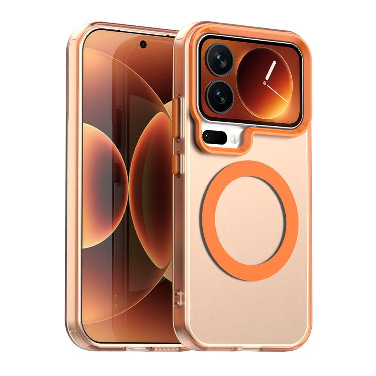 Hemasa Candy Magsafe PC Hybrid TPU Phone Case, For Xiaomi 17 Pro Max, For Xiaomi 17 Pro, For Xiaomi 17, For Xiaomi 15T Pro 5G, For Xiaomi 15T 5G, For Xiaomi Poco F7