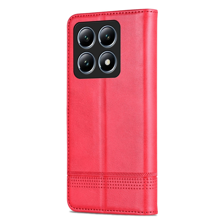 AZNS Magnetic Calf Texture Flip Leather Phone Case, For Xiaomi 14T Pro, For Xiaomi 14T