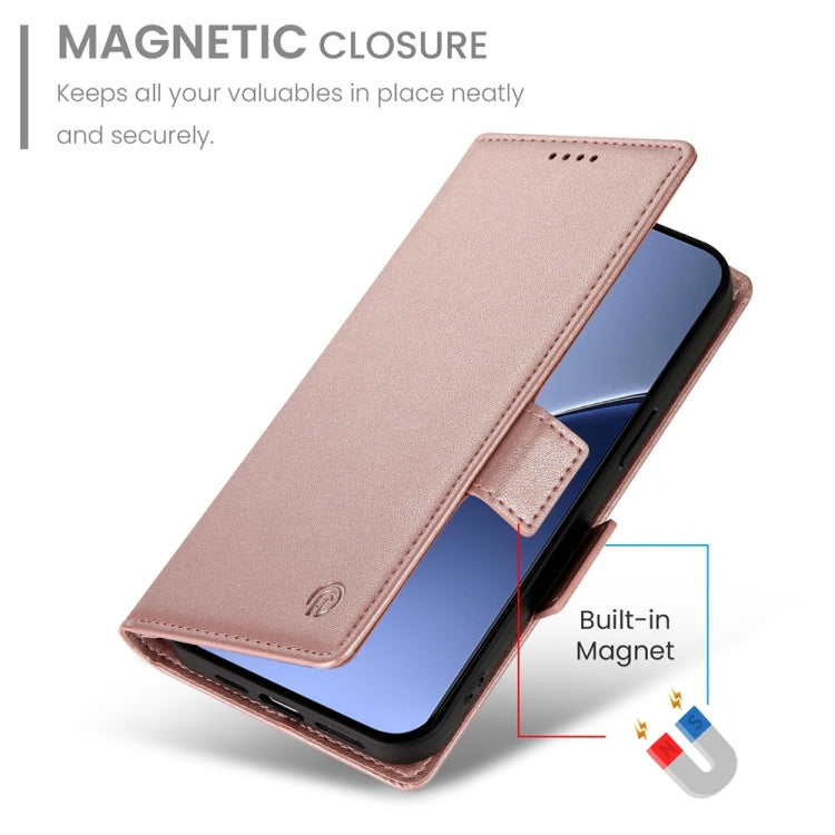 Side Buckle Magnetic Frosted Leather Phone Case, For Xiaomi 15 Pro, For Xiaomi 15, For Xiaomi 14T Pro, For Xiaomi 14T