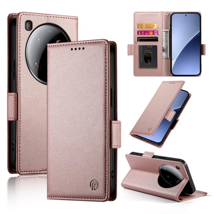 Side Buckle Magnetic Frosted Leather Phone Case, For Xiaomi 15T 5G, For Xiaomi 15 Ultra, For Xiaomi Poco X7 Pro / Redmi Turbo 4, For Xiaomi 15 Pro, For Xiaomi 15, For Xiaomi 14T Pro