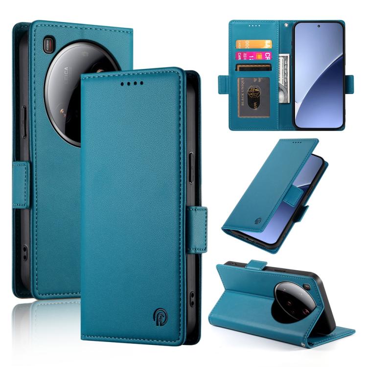 Side Buckle Magnetic Frosted Leather Phone Case, For Xiaomi 15T 5G, For Xiaomi 15 Ultra, For Xiaomi Poco X7 Pro / Redmi Turbo 4, For Xiaomi 15 Pro, For Xiaomi 15, For Xiaomi 14T Pro