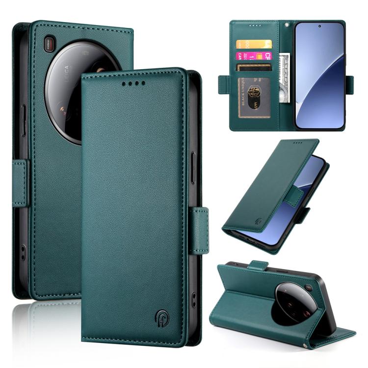 Side Buckle Magnetic Frosted Leather Phone Case, For Xiaomi 15T 5G, For Xiaomi 15 Ultra, For Xiaomi Poco X7 Pro / Redmi Turbo 4, For Xiaomi 15 Pro, For Xiaomi 15, For Xiaomi 14T Pro