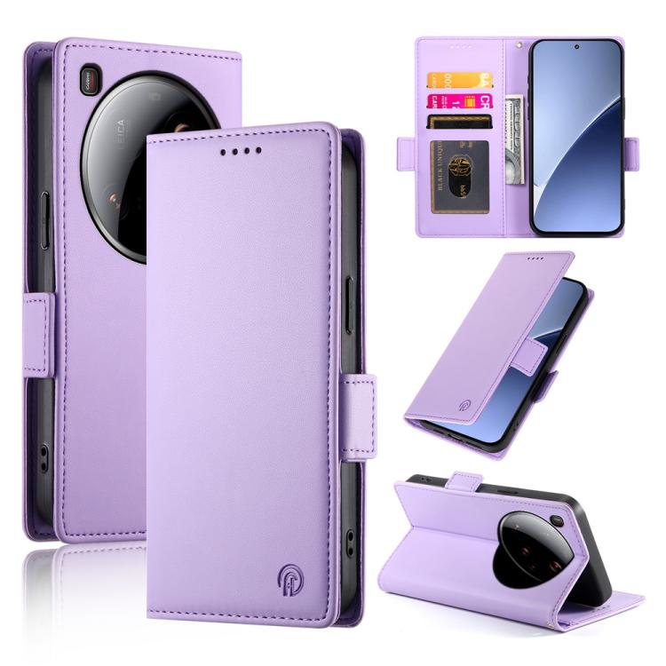Side Buckle Magnetic Frosted Leather Phone Case, For Xiaomi 15T 5G, For Xiaomi 15 Ultra, For Xiaomi Poco X7 Pro / Redmi Turbo 4, For Xiaomi 15 Pro, For Xiaomi 15, For Xiaomi 14T Pro