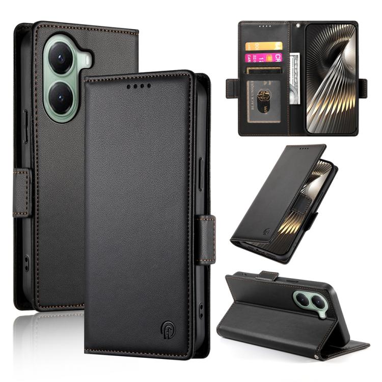 Side Buckle Magnetic Frosted Leather Phone Case, For Xiaomi 15T 5G, For Xiaomi 15 Ultra, For Xiaomi Poco X7 Pro / Redmi Turbo 4, For Xiaomi 15 Pro, For Xiaomi 15, For Xiaomi 14T Pro