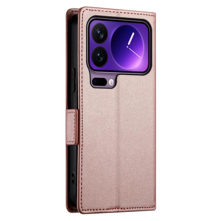 Side Buckle Magnetic Frosted Leather Phone Case, For Xiaomi 17 Pro, For Xiaomi 17, For Xiaomi Poco M7 4G 169mm, For Xiaomi Poco M7 4G 171mm, For Xiaomi 15T Pro 5G, For Xiaomi 15T 5G