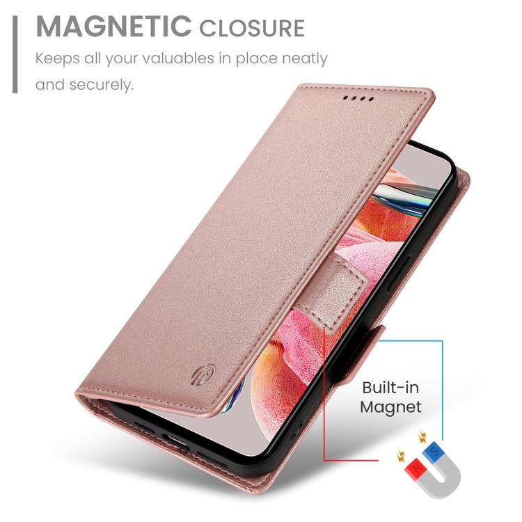 Side Buckle Magnetic Frosted Leather Phone Case, For Xiaomi 17 Pro, For Xiaomi 17, For Xiaomi Poco M7 4G 169mm, For Xiaomi Poco M7 4G 171mm, For Xiaomi 15T Pro 5G, For Xiaomi 15T 5G