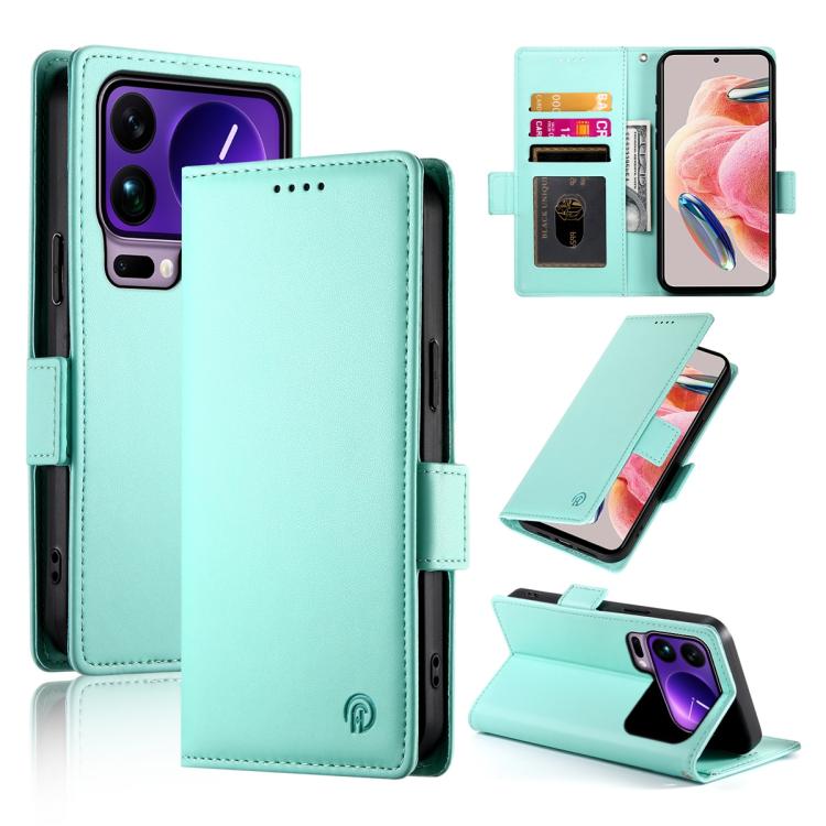 Side Buckle Magnetic Frosted Leather Phone Case, For Xiaomi Poco X8 Pro 5G / Redmi Turbo 5 5G, For Xiaomi 17 Ultra, For Xiaomi 17 Pro Max, For Xiaomi 17 Pro, For Xiaomi 17, For Xiaomi Poco M7 4G 169mm