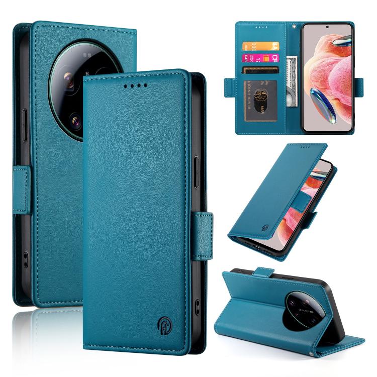 Side Buckle Magnetic Frosted Leather Phone Case, For Xiaomi Poco X8 Pro 5G / Redmi Turbo 5 5G, For Xiaomi 17 Ultra, For Xiaomi 17 Pro Max, For Xiaomi 17 Pro, For Xiaomi 17, For Xiaomi Poco M7 4G 169mm