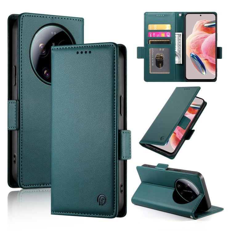 Side Buckle Magnetic Frosted Leather Phone Case, For Xiaomi Poco X8 Pro 5G / Redmi Turbo 5 5G, For Xiaomi 17 Ultra, For Xiaomi 17 Pro Max, For Xiaomi 17 Pro, For Xiaomi 17, For Xiaomi Poco M7 4G 169mm