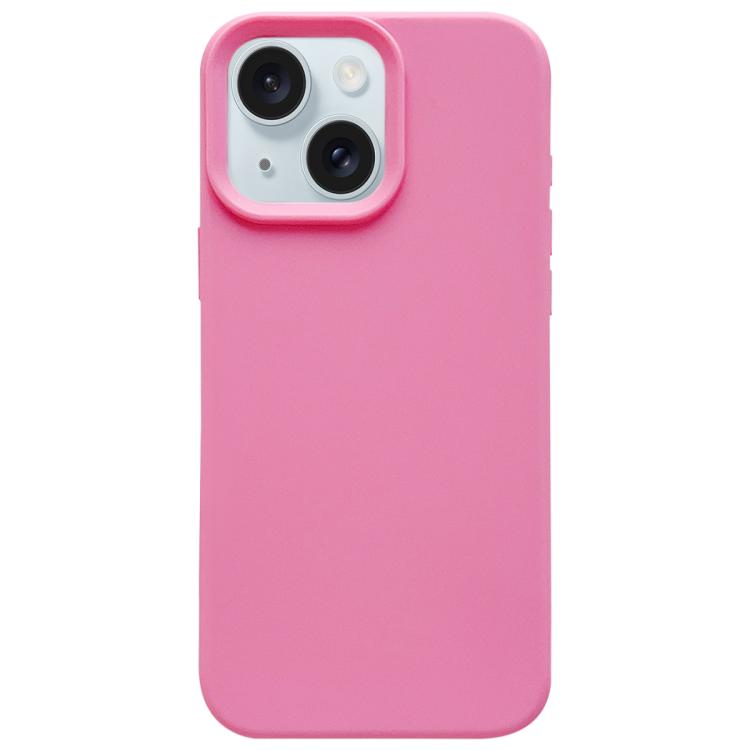 Dopamine Simple Imitation Liquid Silicone Phone Case, For iPhone 15 Pro Max, For iPhone 15 Pro, For iPhone 15 Plus