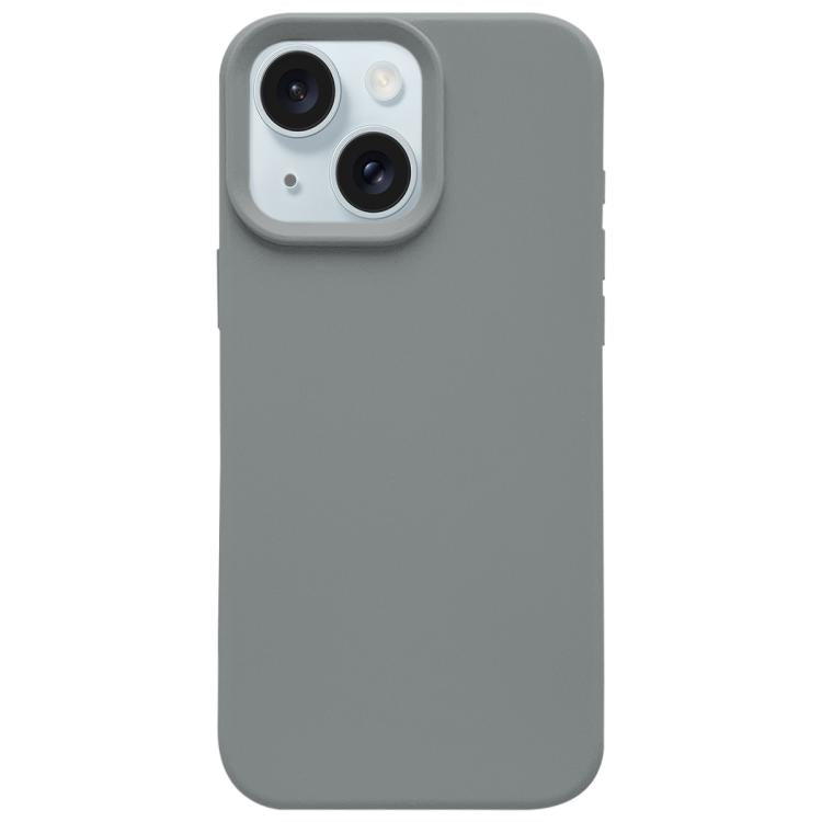 Dopamine Simple Imitation Liquid Silicone Phone Case, For iPhone 15, For iPhone 14 Plus, For iPhone 14