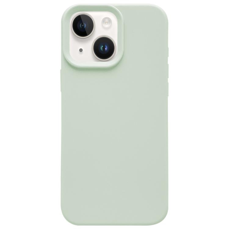 Dopamine Simple Imitation Liquid Silicone Phone Case, For iPhone 15, For iPhone 14 Plus, For iPhone 14