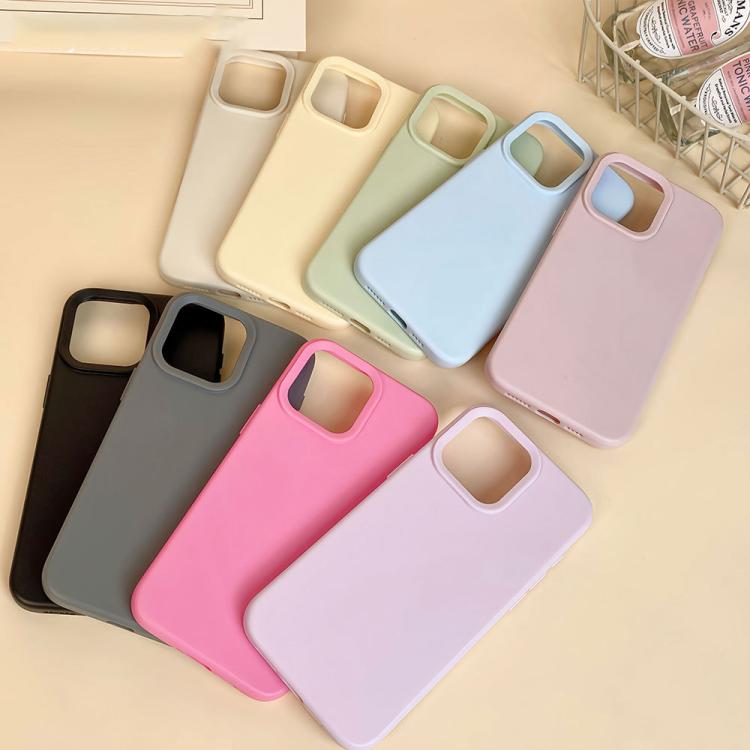 Dopamine Simple Imitation Liquid Silicone Phone Case, For iPhone 15, For iPhone 14 Plus, For iPhone 14