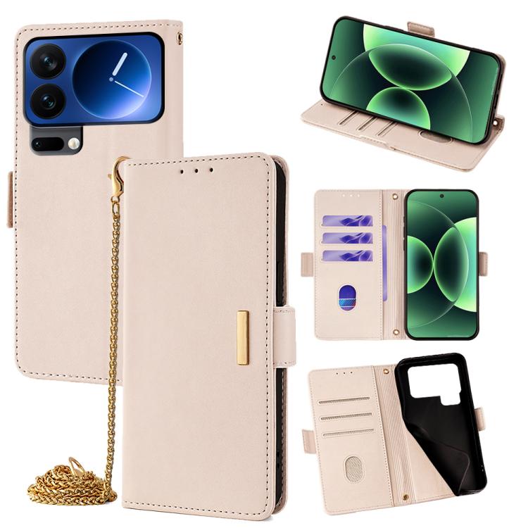 Crossbody Chain Leather Phone Case, For Xiaomi 17 Pro Max, For Xiaomi 17, For Xiaomi Civi 5 Pro 5G, For Xiaomi 15 Ultra