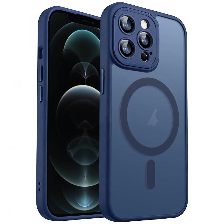 XDcase Skin Feel Magnetic Frosted Phone Case with Lens Film, For iPhone 13 Pro, For iPhone 13, For iPhone 12 Pro Max