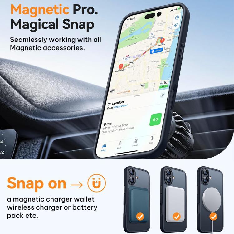 XDcase Skin Feel Magnetic Frosted Phone Case with Lens Film, For iPhone 13 Pro, For iPhone 13, For iPhone 12 Pro Max