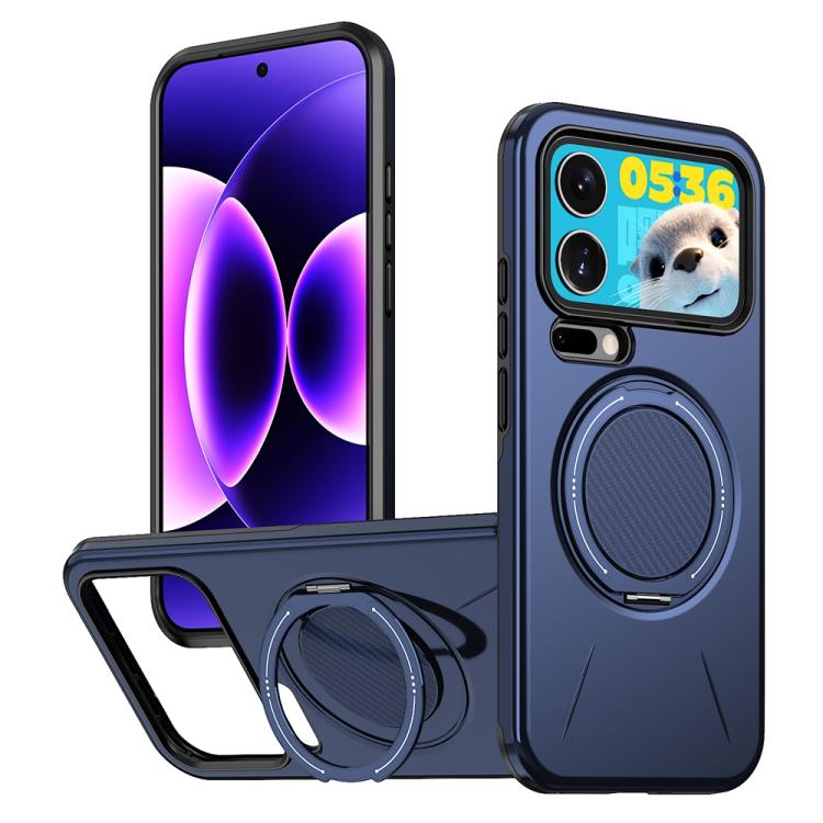 Metal Rotation Holder MagSafe TPU Hybrid PC Phone Case, For Xiaomi 17 Pro Max, For Xiaomi 17, For Xiaomi 15T Pro 5G, For Xiaomi 15T 5G, For Xiaomi 14T Pro, For Xiaomi 14T