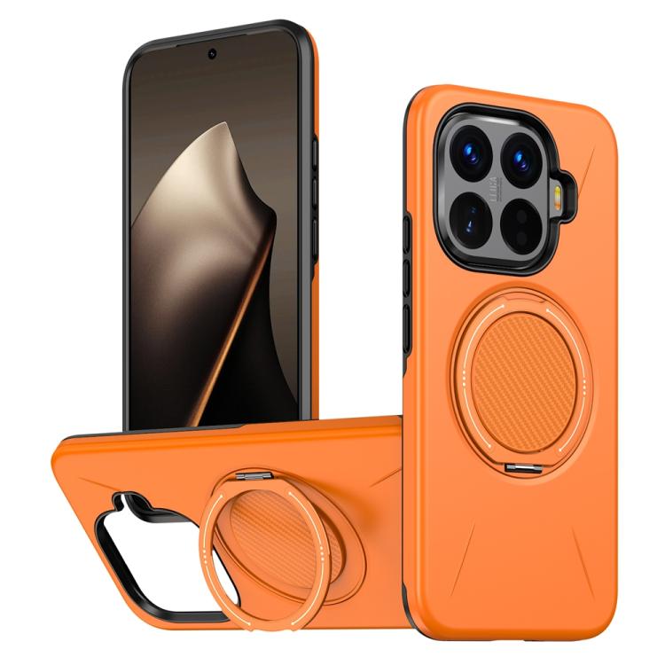 Metal Rotation Holder MagSafe TPU Hybrid PC Phone Case, For Xiaomi 17 Pro Max, For Xiaomi 17, For Xiaomi 15T Pro 5G, For Xiaomi 15T 5G, For Xiaomi 14T Pro, For Xiaomi 14T