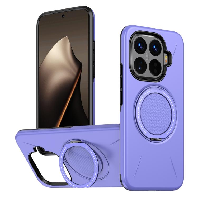 Metal Rotation Holder MagSafe TPU Hybrid PC Phone Case, For Xiaomi 17 Pro Max, For Xiaomi 17, For Xiaomi 15T Pro 5G, For Xiaomi 15T 5G, For Xiaomi 14T Pro, For Xiaomi 14T