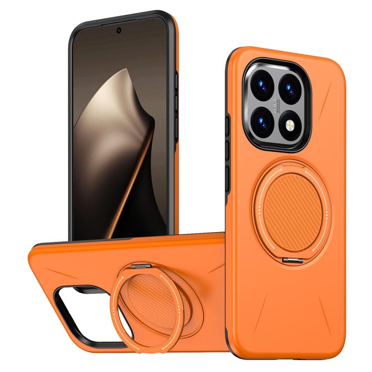 Metal Rotation Holder MagSafe TPU Hybrid PC Phone Case, For Xiaomi 17 Pro Max, For Xiaomi 17, For Xiaomi 15T Pro 5G, For Xiaomi 15T 5G, For Xiaomi 14T Pro, For Xiaomi 14T