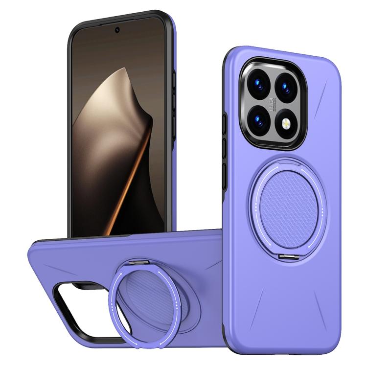 Metal Rotation Holder MagSafe TPU Hybrid PC Phone Case, For Xiaomi 17 Pro Max, For Xiaomi 17, For Xiaomi 15T Pro 5G, For Xiaomi 15T 5G, For Xiaomi 14T Pro, For Xiaomi 14T
