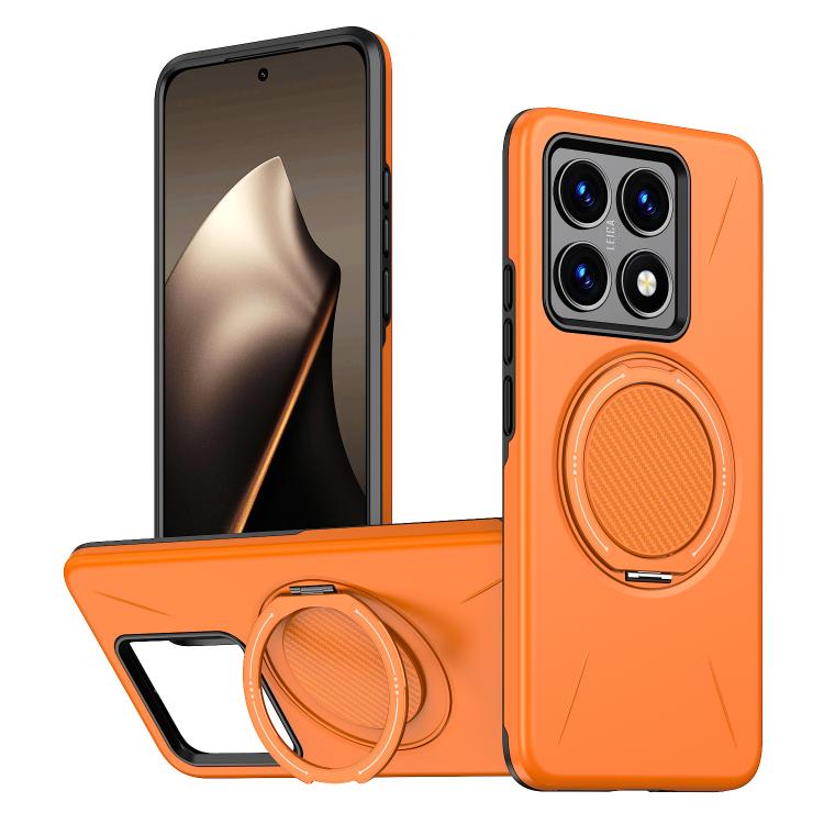 Metal Rotation Holder MagSafe TPU Hybrid PC Phone Case, For Xiaomi 17 Pro Max, For Xiaomi 17, For Xiaomi 15T Pro 5G, For Xiaomi 15T 5G, For Xiaomi 14T Pro, For Xiaomi 14T