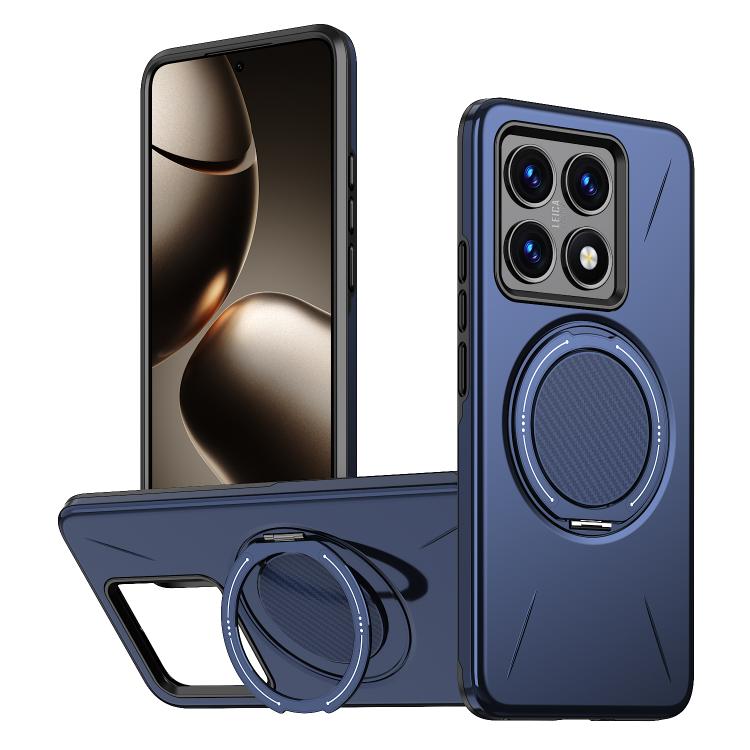 Metal Rotation Holder MagSafe TPU Hybrid PC Phone Case, For Xiaomi 17 Pro Max, For Xiaomi 17, For Xiaomi 15T Pro 5G, For Xiaomi 15T 5G, For Xiaomi 14T Pro, For Xiaomi 14T