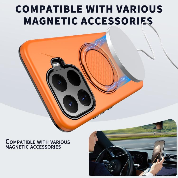 Metal Rotation Holder MagSafe TPU Hybrid PC Phone Case, For Xiaomi 17T Pro 5G, For Xiaomi 17T 5G, For Xiaomi 17 Pro Max, For Xiaomi 17, For Xiaomi 15T Pro 5G, For Xiaomi 15T 5G