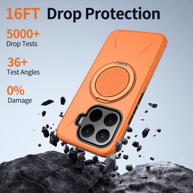 Metal Rotation Holder MagSafe TPU Hybrid PC Phone Case, For Xiaomi 17T Pro 5G, For Xiaomi 17T 5G, For Xiaomi 17 Pro Max, For Xiaomi 17, For Xiaomi 15T Pro 5G, For Xiaomi 15T 5G