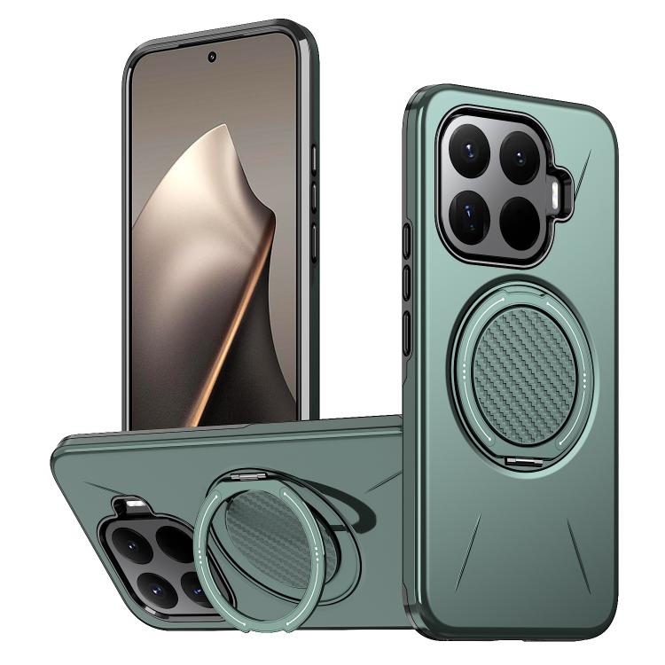 Metal Rotation Holder MagSafe TPU Hybrid PC Phone Case, For Xiaomi 17T Pro 5G, For Xiaomi 17T 5G, For Xiaomi 17 Pro Max, For Xiaomi 17, For Xiaomi 15T Pro 5G, For Xiaomi 15T 5G