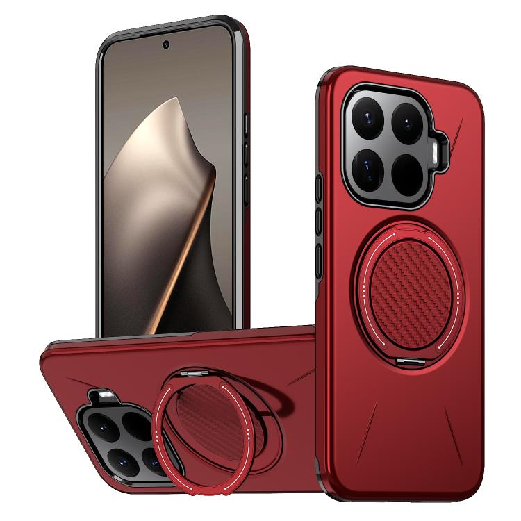 Metal Rotation Holder MagSafe TPU Hybrid PC Phone Case, For Xiaomi 17T Pro 5G, For Xiaomi 17T 5G, For Xiaomi 17 Pro Max, For Xiaomi 17, For Xiaomi 15T Pro 5G, For Xiaomi 15T 5G