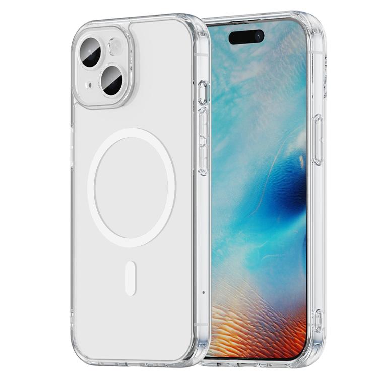 PC Hybrid TPU Airbag Shockproof MagSafe Phone Case, For iPhone 15 Pro Max, For iPhone 15 Pro, For iPhone 15 Plus, For iPhone 15