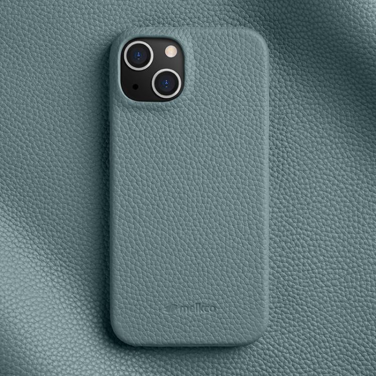 melkco Litchi Texture Magnetic Half Coverage Genuine Leather Phone Case, For iPhone 16 Pro, For iPhone 16, For iPhone 15 Pro Max, For iPhone 15 Pro, For iPhone 15, For iPhone 14
