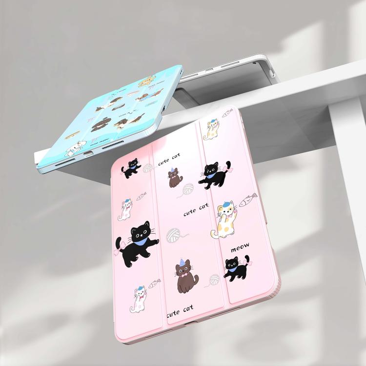 Mutural XingYi Series Tri-fold Vegan Leather Tablet Case, For iPad Air 13 2026 / 2025 / 2024, For iPad Air 11 2026 / 2025 / 2024, For iPad Pro 13 2025 / 2024, For iPad Pro 11 2025 / 2024, For iPad 2025 / 2022, For iPad Pro 11 2022 / 2021 / 2020