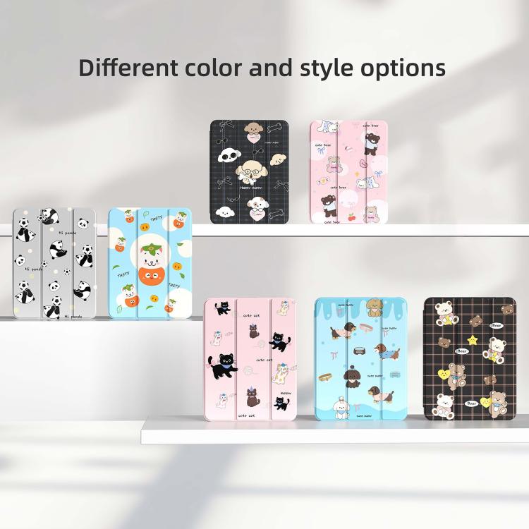 Mutural XingYi Series Tri-fold Vegan Leather Tablet Case, For iPad Air 13 2026 / 2025 / 2024, For iPad Air 11 2026 / 2025 / 2024, For iPad Pro 13 2025 / 2024, For iPad Pro 11 2025 / 2024, For iPad 2025 / 2022, For iPad Pro 11 2022 / 2021 / 2020
